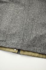 画像28: Caledoor (カレドアー) Beaver Herringbone Reversible Coat [M.GREY] (28)
