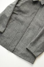画像17: Caledoor (カレドアー) Beaver Herringbone Reversible Coat [M.GREY] (17)