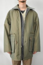 画像11: Caledoor (カレドアー) Beaver Herringbone Reversible Coat [M.GREY] (11)