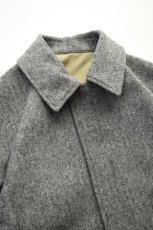 画像18: Caledoor (カレドアー) Beaver Herringbone Reversible Coat [M.GREY] (18)