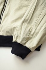 画像28: GRAND COLLECTION (グランドコレクション) REVERSIBLE WOOL/COTTON JACKET [NAVY PINSTRIPE/GREY] (28)