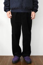 画像3: GRAND COLLECTION (グランドコレクション) CORDUROY PANT [BLACK] (3)