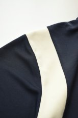 画像13: GRAND COLLECTION (グランドコレクション) TRICOT TRACK JACKET [NAVY/OFF WHITE] (13)