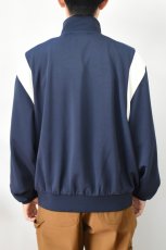 画像5: GRAND COLLECTION (グランドコレクション) TRICOT TRACK JACKET [NAVY/OFF WHITE] (5)