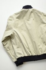 画像29: GRAND COLLECTION (グランドコレクション) REVERSIBLE WOOL/COTTON JACKET [NAVY PINSTRIPE/GREY] (29)