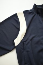 画像12: GRAND COLLECTION (グランドコレクション) TRICOT TRACK JACKET [NAVY/OFF WHITE] (12)