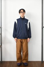 画像6: GRAND COLLECTION (グランドコレクション) TRICOT TRACK JACKET [NAVY/OFF WHITE] (6)