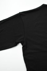画像17: AXESQUIN -modified- (アクシーズクインモディファイド) MERINO WOOL BASIC L/S TEE [BLACK] (17)