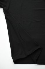 画像11: AXESQUIN -modified- (アクシーズクインモディファイド) MERINO WOOL BASIC L/S TEE [BLACK] (11)