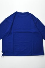 画像15: AXESQUIN -modified- (アクシーズクインモディファイド) MERINO WOOL BASIC L/S TEE [BLUE] (15)