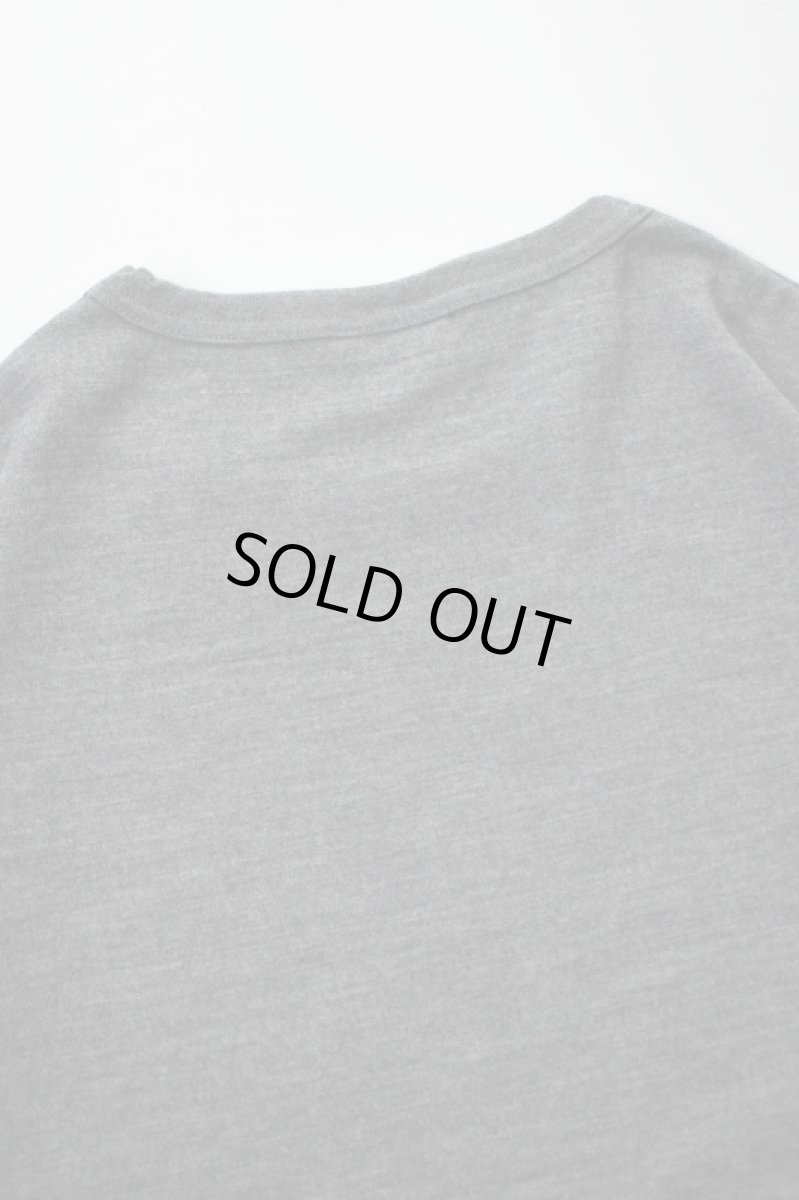 画像16: AXESQUIN -modified- (アクシーズクインモディファイド) MERINO WOOL BASIC L/S TEE [CHARCOAL] (16)