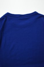 画像16: AXESQUIN -modified- (アクシーズクインモディファイド) MERINO WOOL BASIC L/S TEE [BLUE] (16)