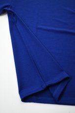 画像11: AXESQUIN -modified- (アクシーズクインモディファイド) MERINO WOOL BASIC L/S TEE [BLUE] (11)