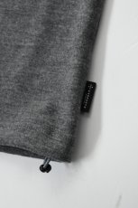画像13: AXESQUIN -modified- (アクシーズクインモディファイド) MERINO WOOL BASIC L/S TEE [CHARCOAL] (13)