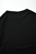 画像16: AXESQUIN -modified- (アクシーズクインモディファイド) MERINO WOOL BASIC L/S TEE [BLACK] (16)