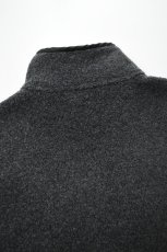 画像20: AXESQUIN -modified- (アクシーズクインモディファイド) WOOL BOA VEST [CHARCOAL] (20)