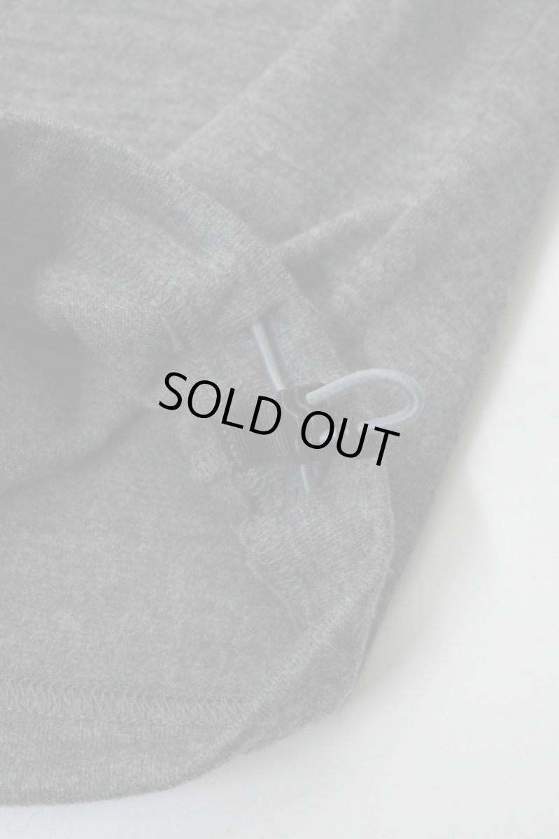 画像14: AXESQUIN -modified- (アクシーズクインモディファイド) MERINO WOOL BASIC L/S TEE [CHARCOAL] (14)