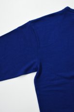 画像17: AXESQUIN -modified- (アクシーズクインモディファイド) MERINO WOOL BASIC L/S TEE [BLUE] (17)