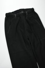 画像11: AXESQUIN -modified- (アクシーズクインモディファイド) RETRO FLEECE WIDE PANTS 2.0 [BLACK] (11)