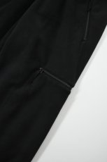 画像14: AXESQUIN -modified- (アクシーズクインモディファイド) RETRO FLEECE WIDE PANTS 2.0 [BLACK] (14)