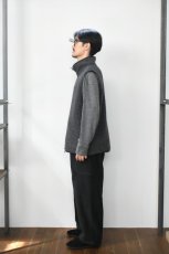 画像9: AXESQUIN -modified- (アクシーズクインモディファイド) RETRO FLEECE WIDE PANTS 2.0 [BLACK] (9)