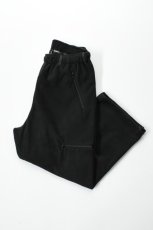 画像1: AXESQUIN -modified- (アクシーズクインモディファイド) RETRO FLEECE WIDE PANTS 2.0 [BLACK] (1)