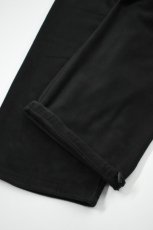 画像15: AXESQUIN -modified- (アクシーズクインモディファイド) RETRO FLEECE WIDE PANTS 2.0 [BLACK] (15)