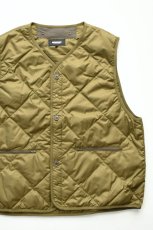 画像1: MODMNT (モドメント) LINER DOWN VEST [OLIVE] (1)