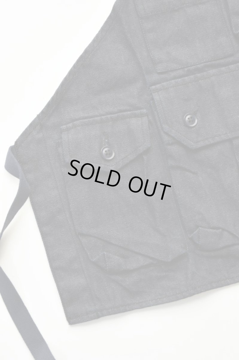 画像12: MODMNT (モドメント) ANGLER CHEST APRON [NAVY] (12)