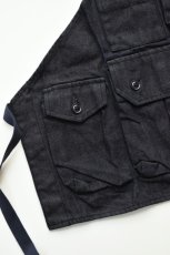 画像12: MODMNT (モドメント) ANGLER CHEST APRON [NAVY] (12)