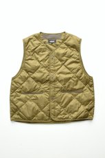 画像2: MODMNT (モドメント) LINER DOWN VEST [OLIVE] (2)
