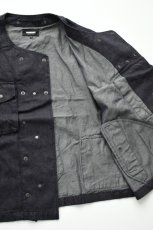画像18: MODMNT (モドメント) COLLARLESS JKT [NAVY] (18)