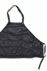画像1: MODMNT (モドメント) ANGLER CHEST APRON [NAVY] (1)