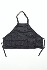 画像2: MODMNT (モドメント) ANGLER CHEST APRON [NAVY] (2)