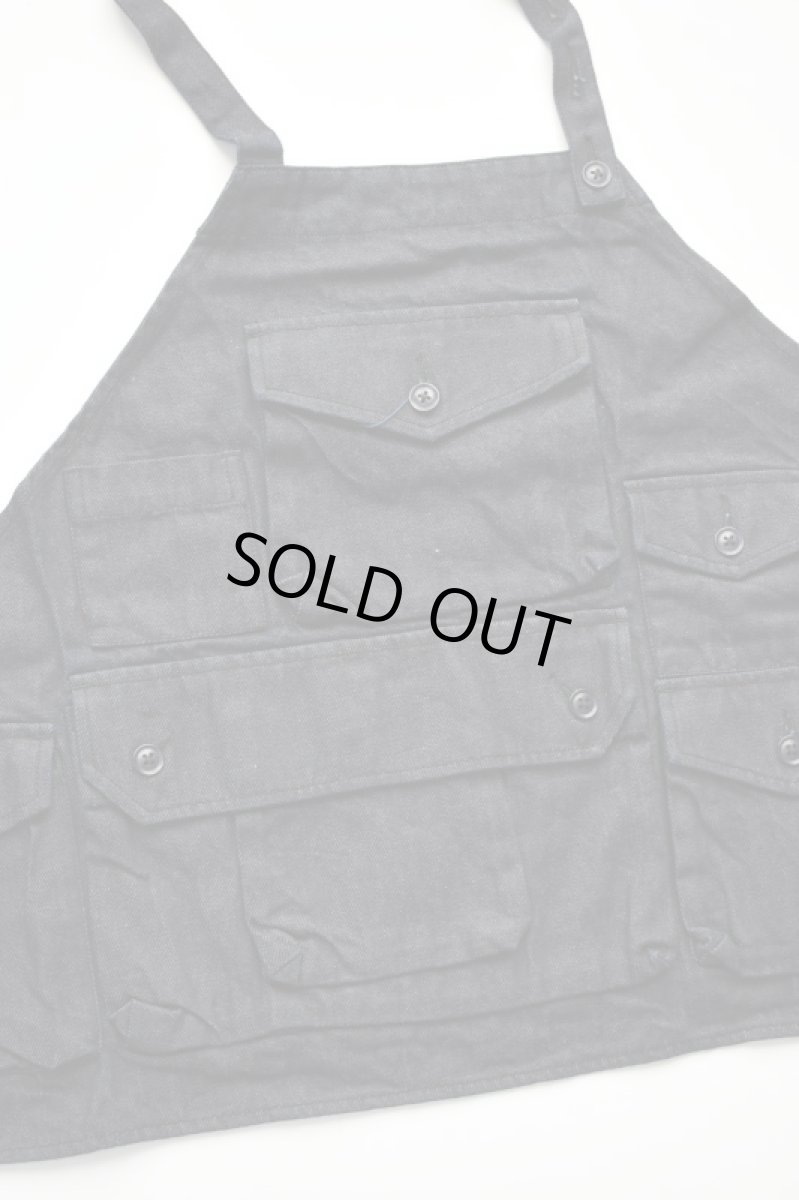 画像11: MODMNT (モドメント) ANGLER CHEST APRON [NAVY] (11)