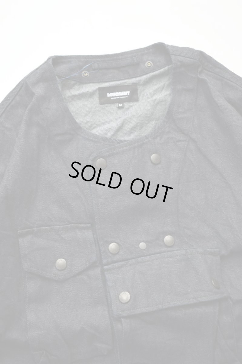 画像12: MODMNT (モドメント) COLLARLESS JKT [NAVY] (12)