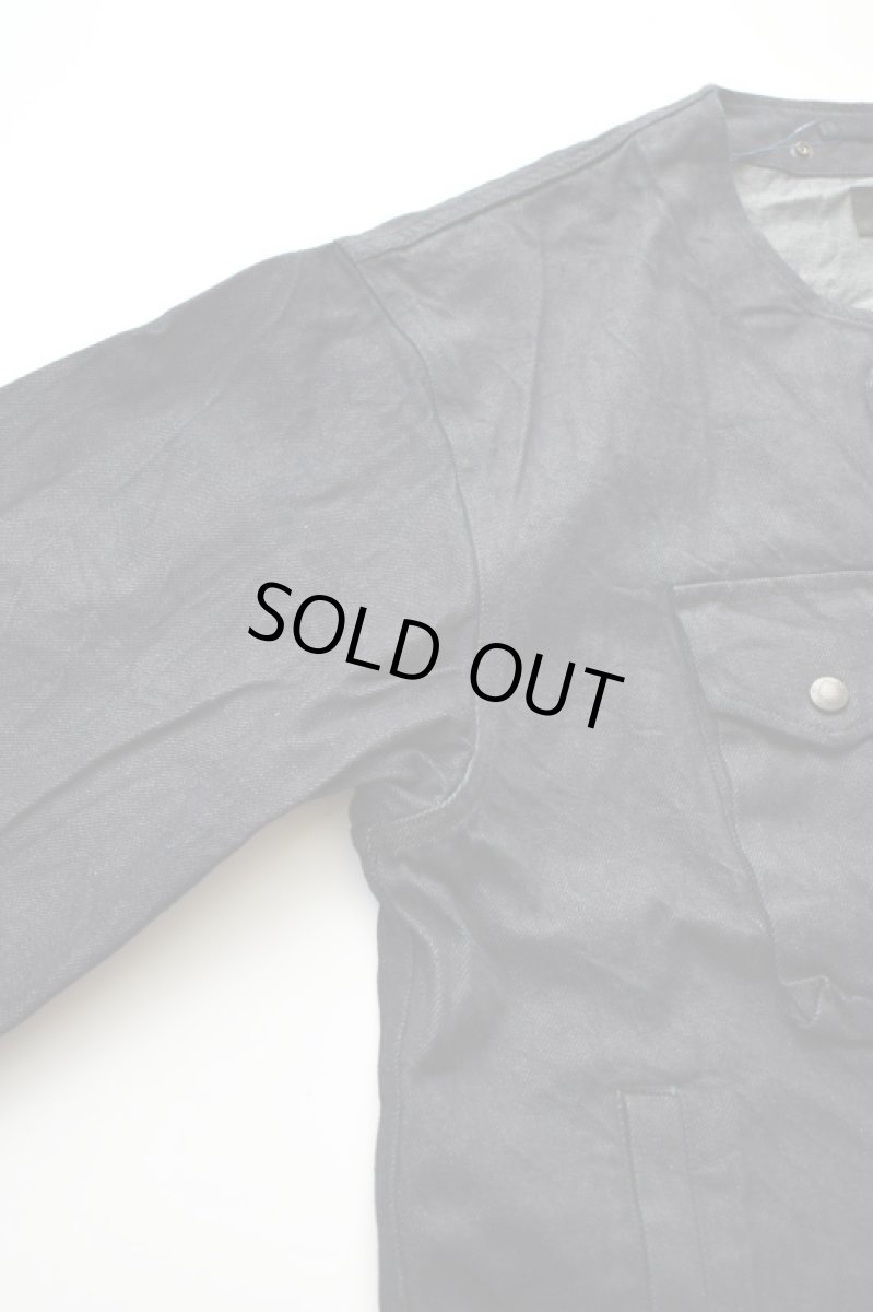 画像14: MODMNT (モドメント) COLLARLESS JKT [NAVY] (14)