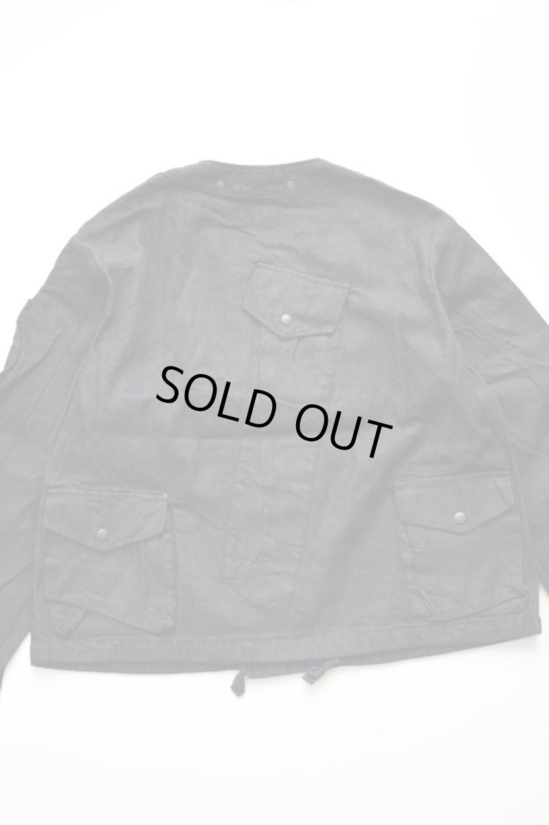 画像20: MODMNT (モドメント) COLLARLESS JKT [NAVY] (20)