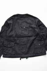 画像20: MODMNT (モドメント) COLLARLESS JKT [NAVY] (20)