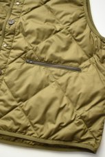 画像13: MODMNT (モドメント) LINER DOWN VEST [OLIVE] (13)