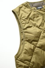 画像12: MODMNT (モドメント) LINER DOWN VEST [OLIVE] (12)