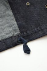 画像19: MODMNT (モドメント) COLLARLESS JKT [NAVY] (19)