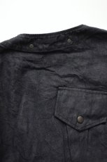 画像21: MODMNT (モドメント) COLLARLESS JKT [NAVY] (21)
