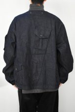 画像5: MODMNT (モドメント) COLLARLESS JKT [NAVY] (5)