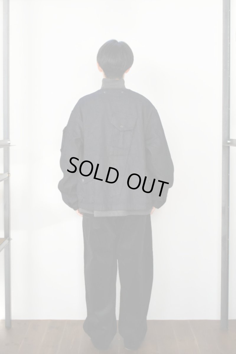 画像9: MODMNT (モドメント) COLLARLESS JKT [NAVY] (9)