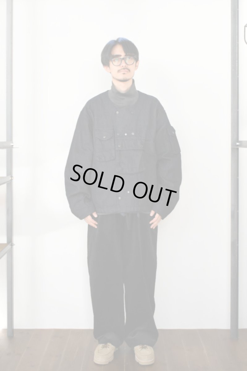 画像6: MODMNT (モドメント) COLLARLESS JKT [NAVY] (6)