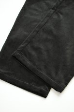 画像14: MODMNT (モドメント) WIDE CORDUROY PANTS [BLACK] (14)