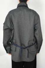 画像5: MODMNT (モドメント) ANGLER CHEST APRON [NAVY] (5)