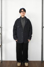 画像13: MODMNT (モドメント) COVERALL JKT [NAVY] (13)