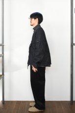 画像8: MODMNT (モドメント) COLLARLESS JKT [NAVY] (8)